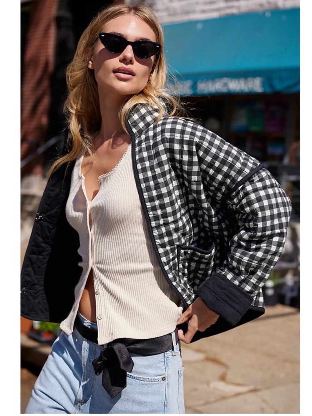FREE PEOPLE Chloe Quilted Jacket